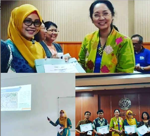 Dr. Dyah Erti Idawati mendapatkan salah satu Best Paper pada Seminar Nasional SAMARTA, di Universitas Udayana, Bali